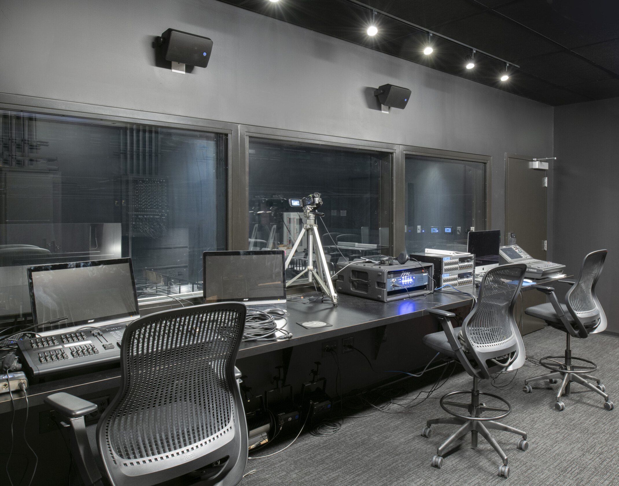 The Irene and Alan Wurtzel Theater serves as a highly adaptable home for Oberlin College's theater, dance, and opera departments
