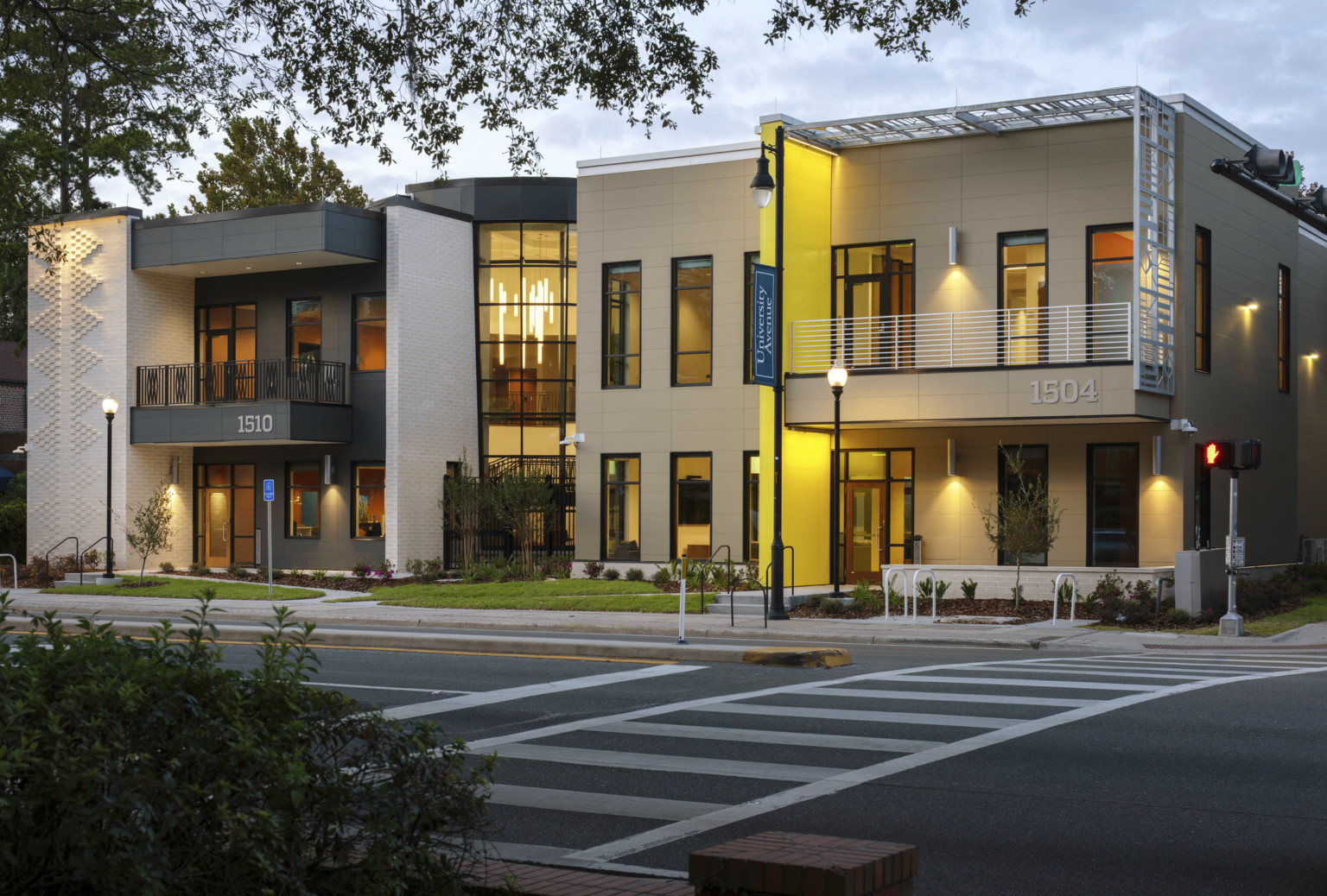 Exterior view of The University of Florida Institute of Black Culture and Institute of Hispanic-Latino Cultures