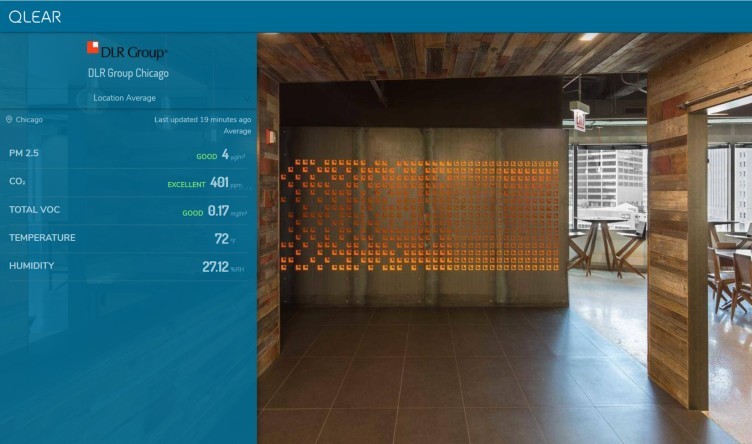 IAQ information for DLR Group Chicago office