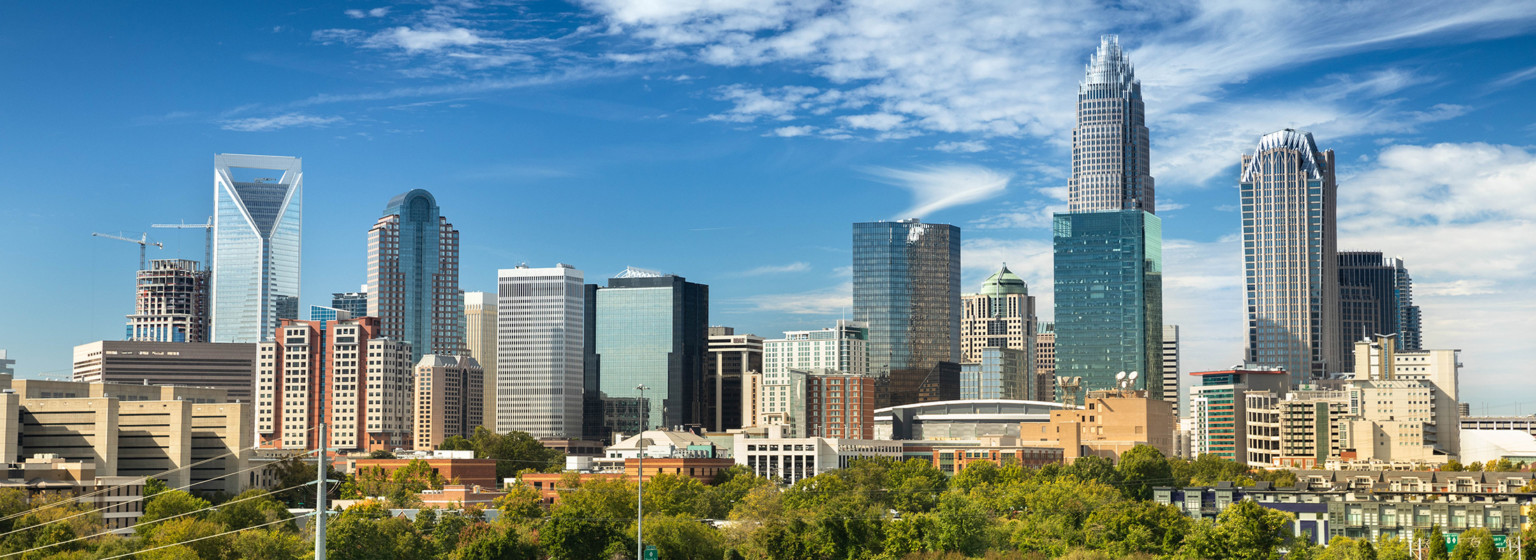 Charlotte, North Carolina cityscape