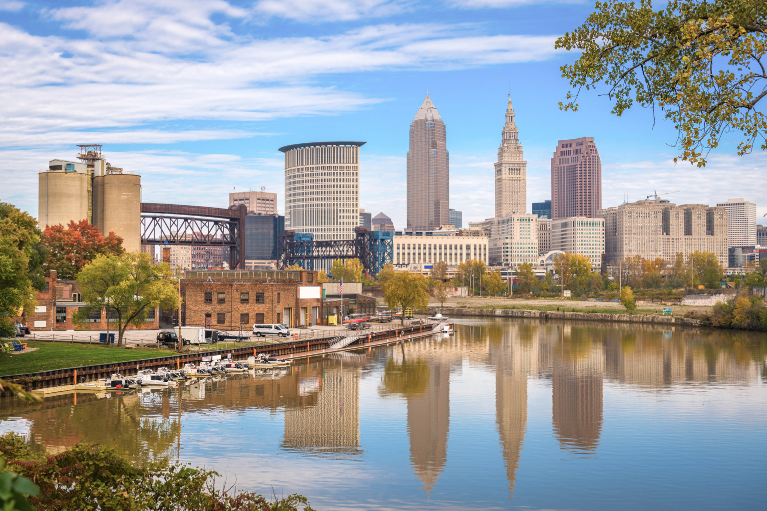 Cleveland, Ohio cityscape