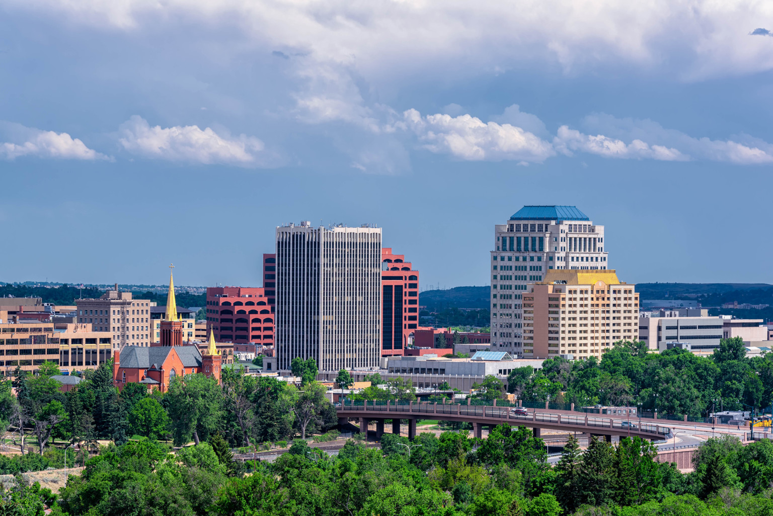 Colorado Springs, Colorado cityscape