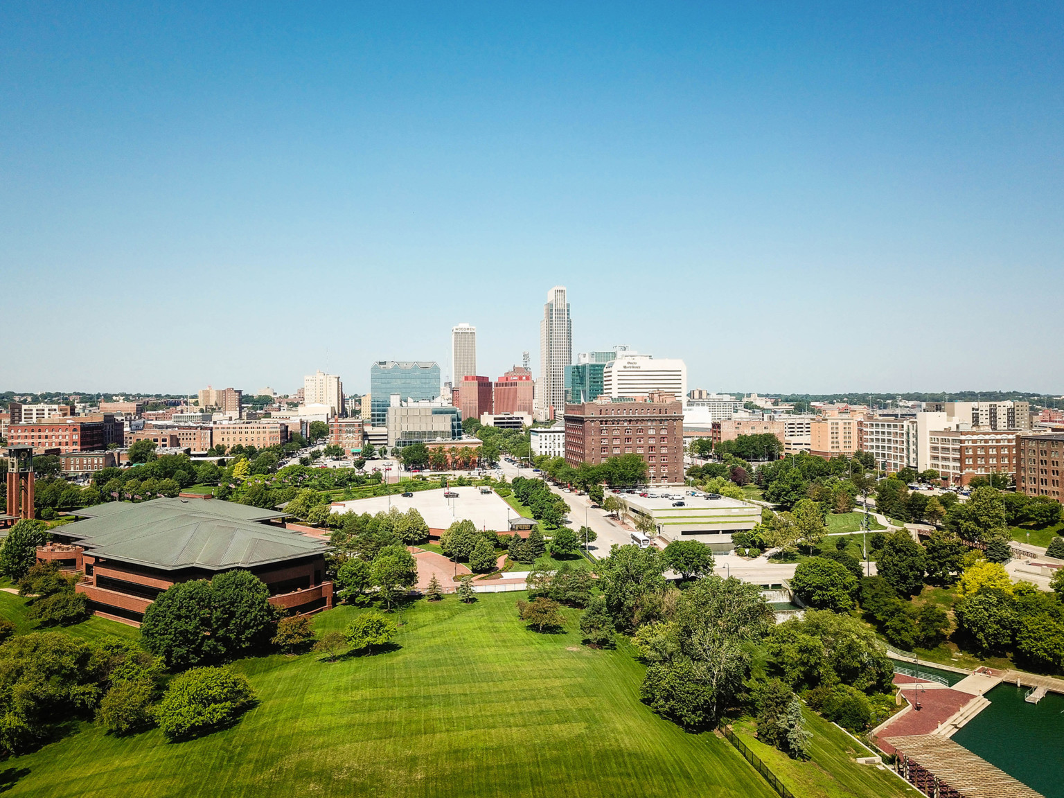 Omaha, Nebraska cityscape