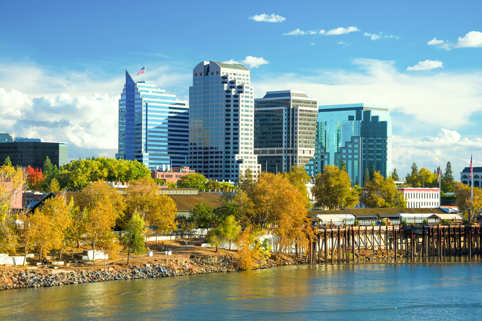 Sacramento, California cityscape