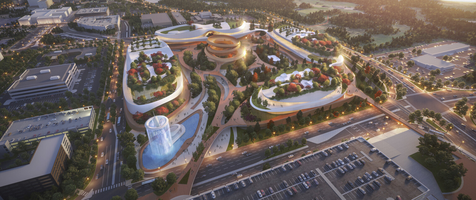 DLR Group rendering for the USA bid for the World Expo 2027