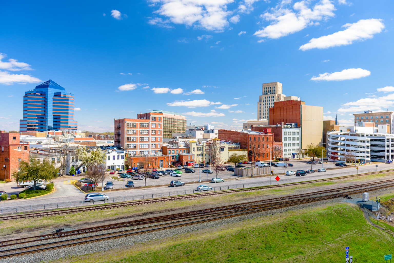 Durham, North Carolina Skyline