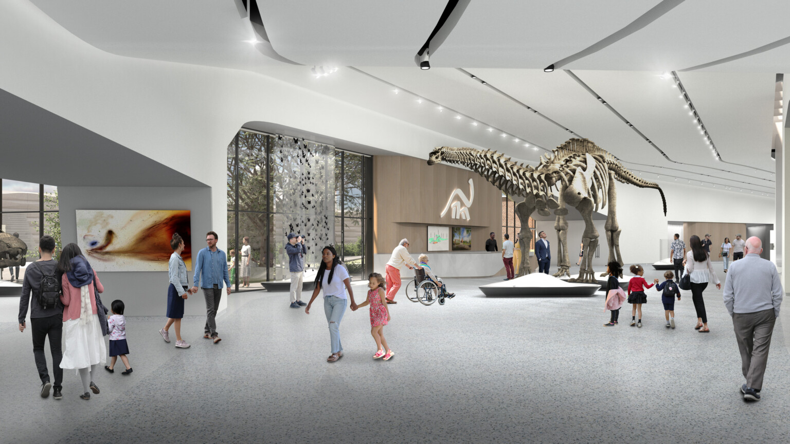 The Cleveland Museum of Natural History Centennial Transformation project will feature new, renovated, and reorganized exhibit spaces