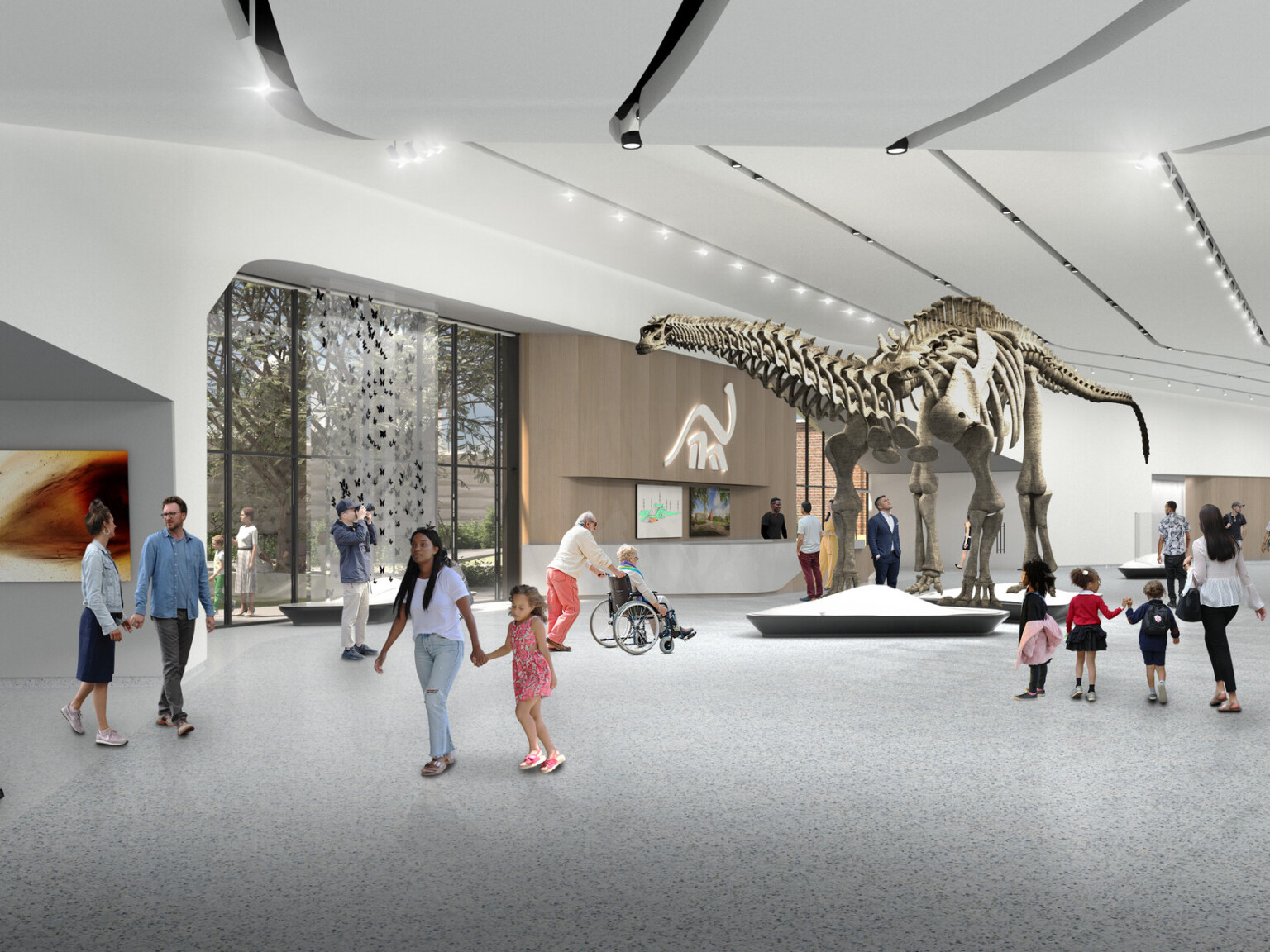 The Cleveland Museum of Natural History Centennial Transformation project will feature new, renovated, and reorganized exhibit spaces