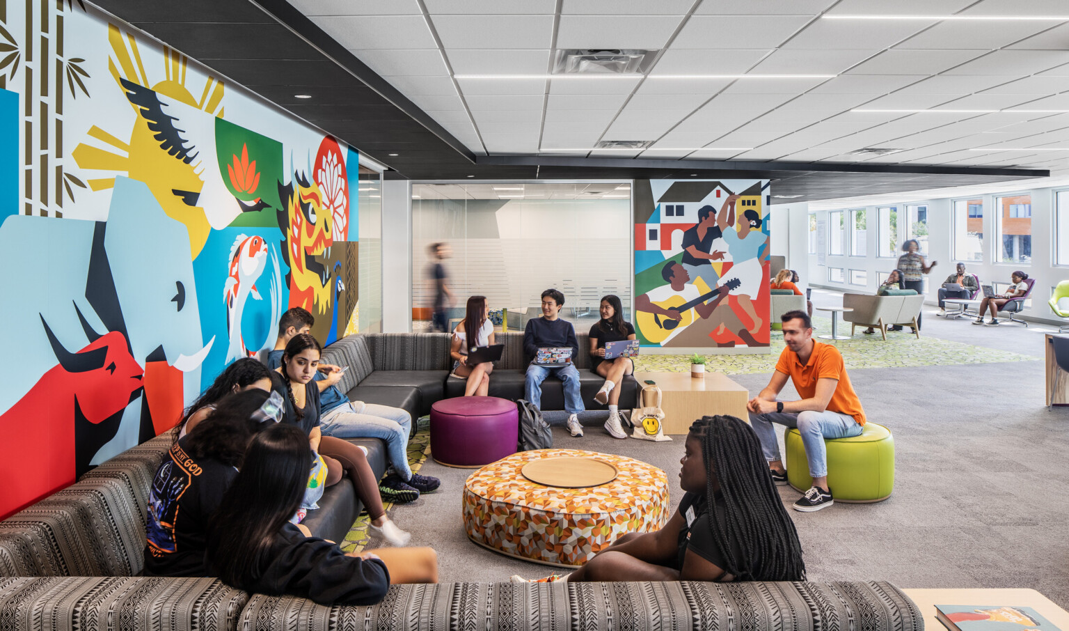 The Whitten University Center is a hub for community and learning on the University of Miami campus.