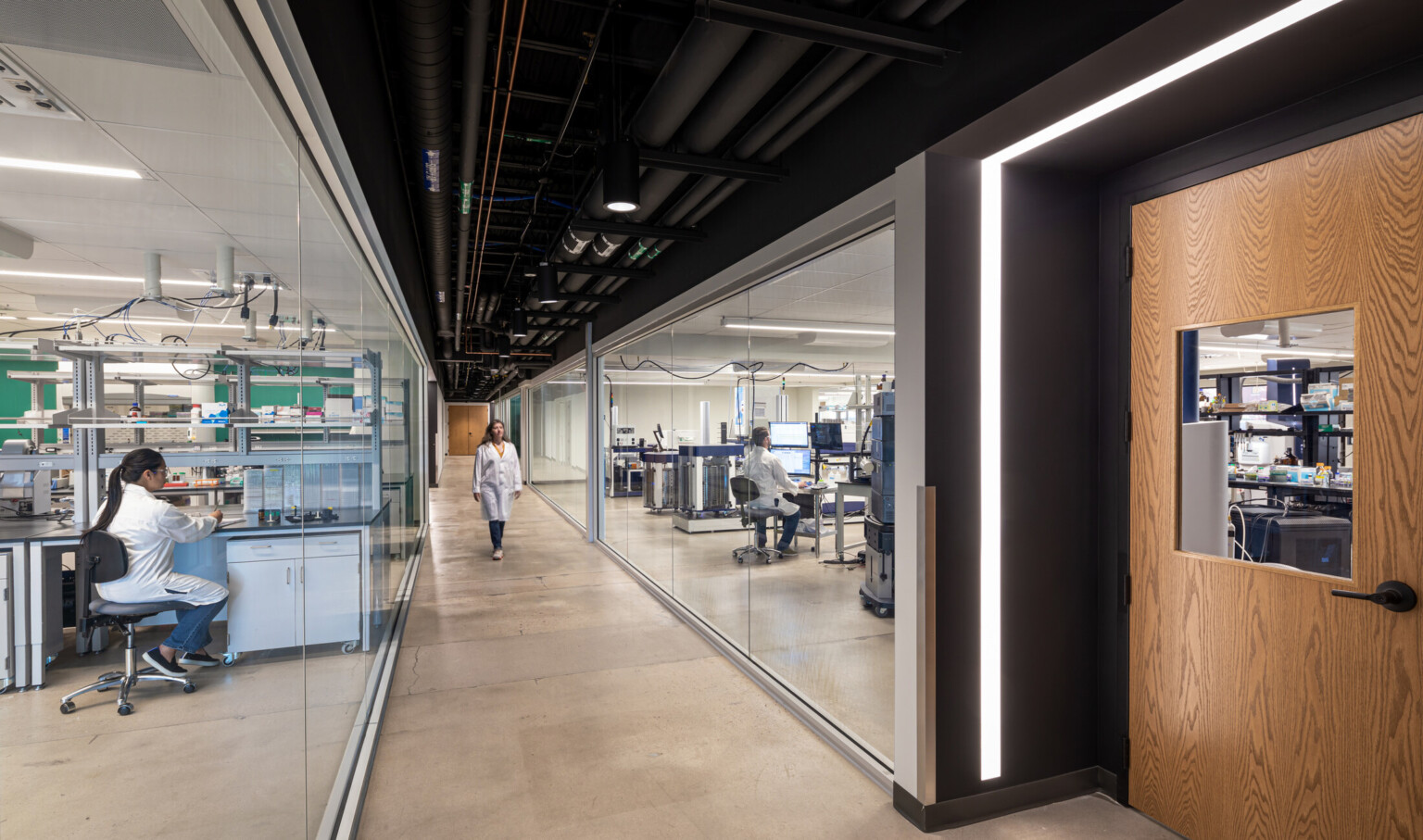 At Enveda Bioscience’s new headquarters, a consciously designed pitching path puts the firm’s plant-powered drug discovery on display as they tour investors through their world-class facility.