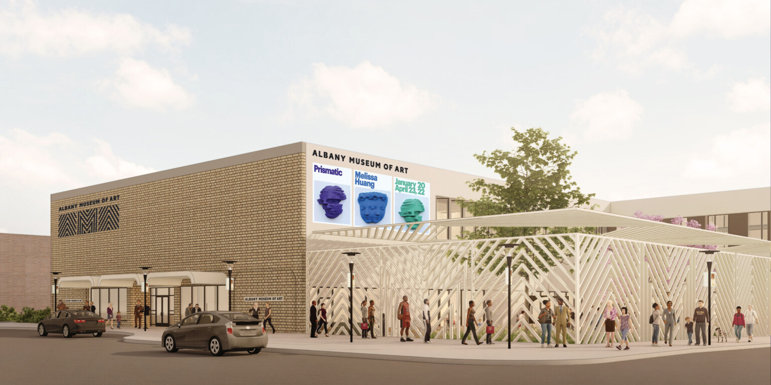 Exterior Rendering Albany Museum of Art Exterior Rendering Albany Museum of Art
