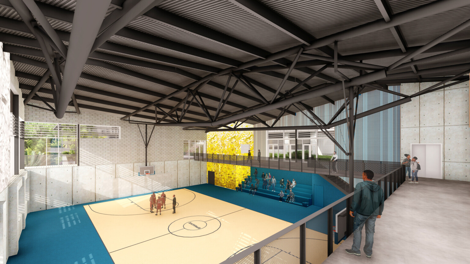 Gymnasium at U.S. Virgin Islands Department of Education