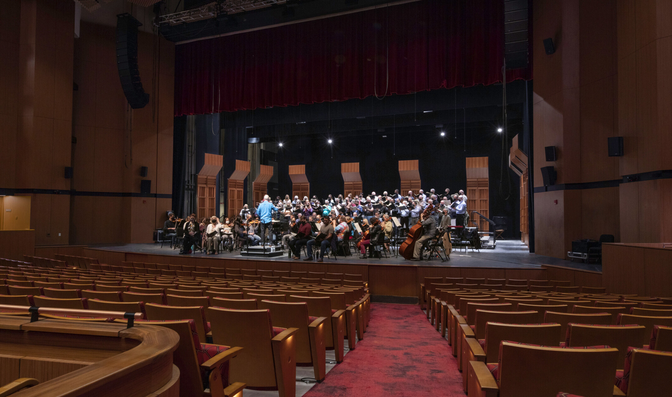 SAFE Credit Union Performing Arts Center interior stage