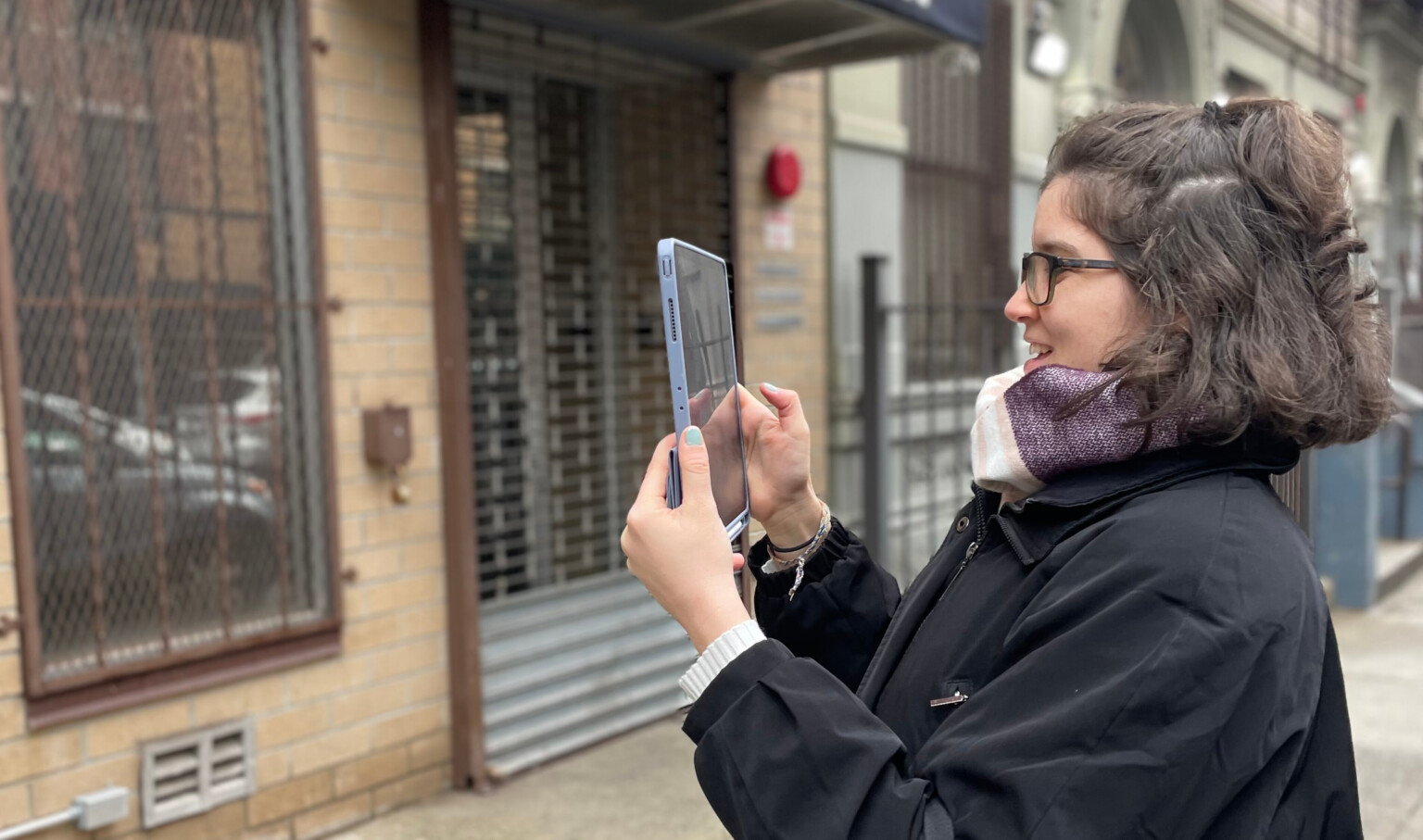 Abri Aiken's walking tours celebrate queer history in Harlem, New York, with the augmented reality app she developed with our Personal Development Grant Abri Aiken's walking tours celebrate queer history in Harlem, New York, with the augmented reality app she developed with our Personal Development Grant