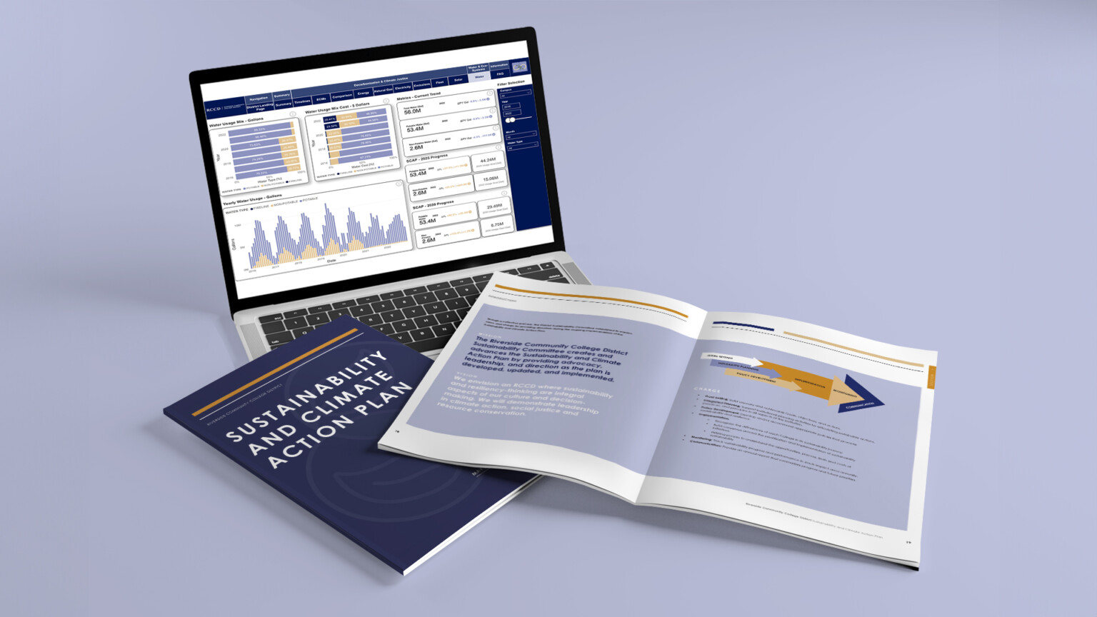 Open Laptop with an open book on the keyboard showing 2 pages with blue and white text with a diagram of arrows on the right page Open Laptop with an open book on the keyboard showing 2 pages with blue and white text with a diagram of arrows on the right page