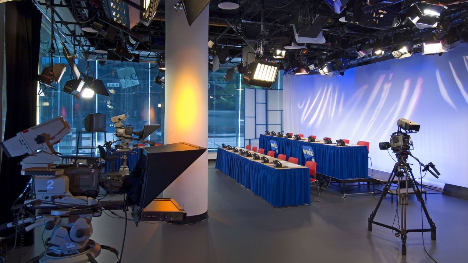 a television studio