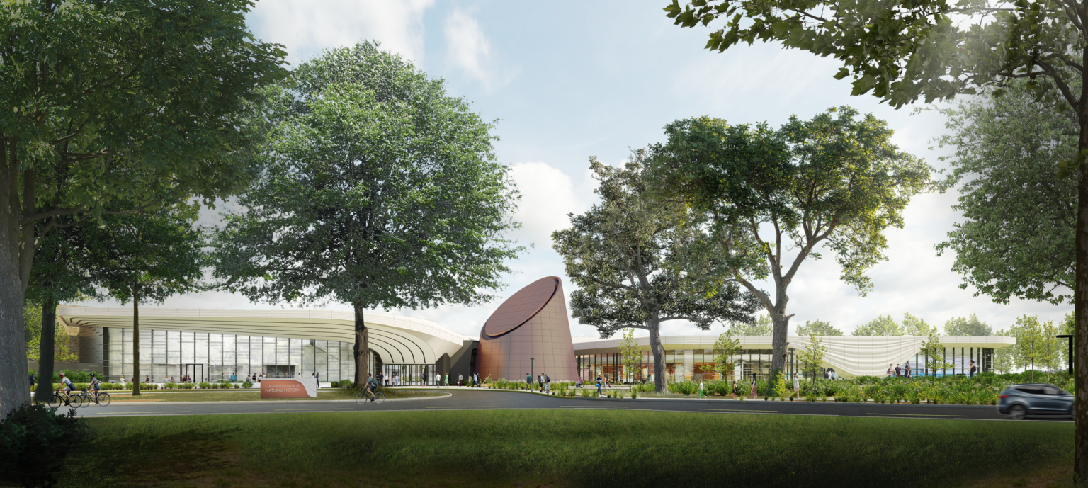 conceptual design for the transformed cleveland museum of natural history