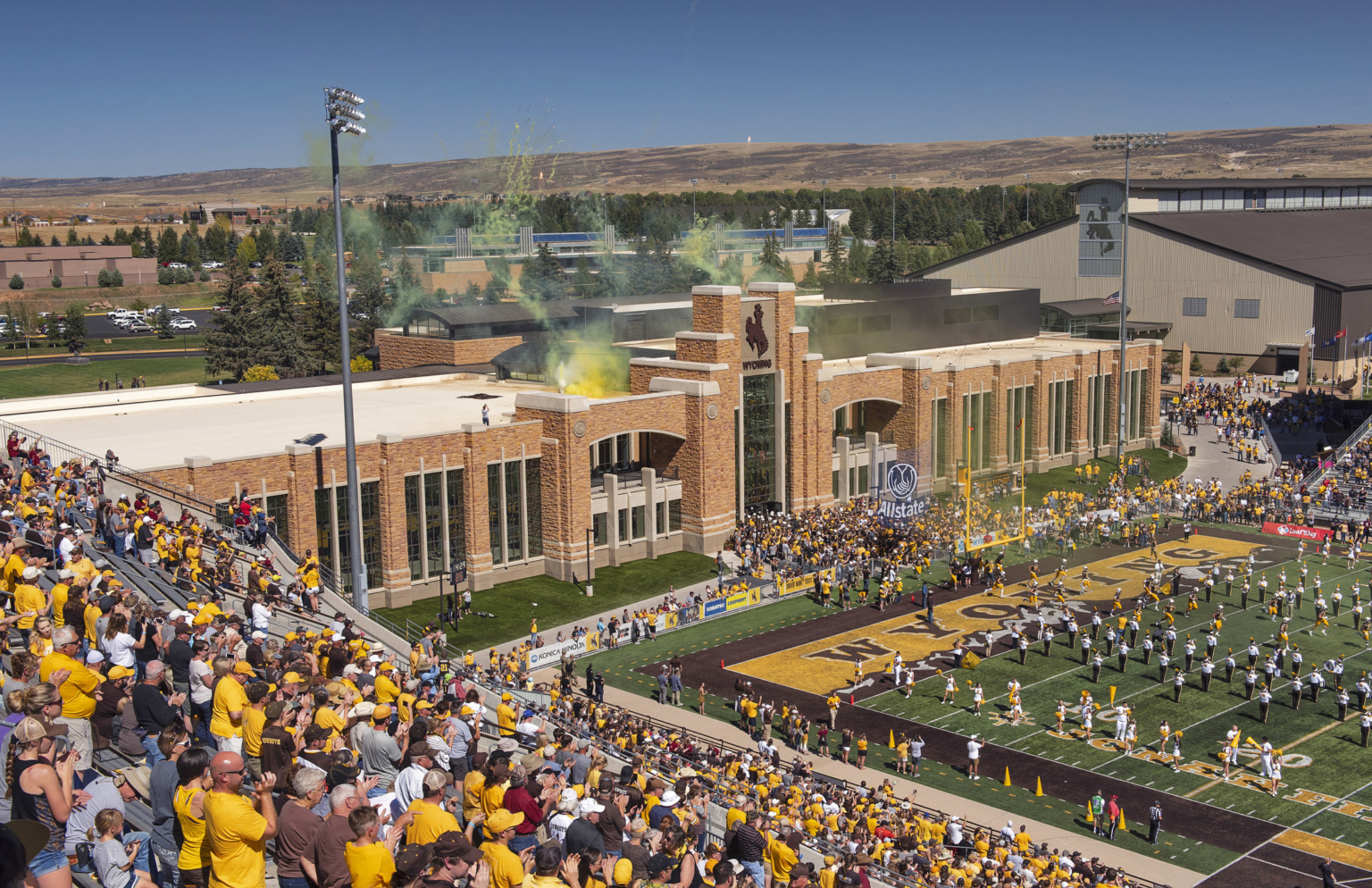 View from the stands of High Altitude Performance Center View from the stands of High Altitude Performance Center