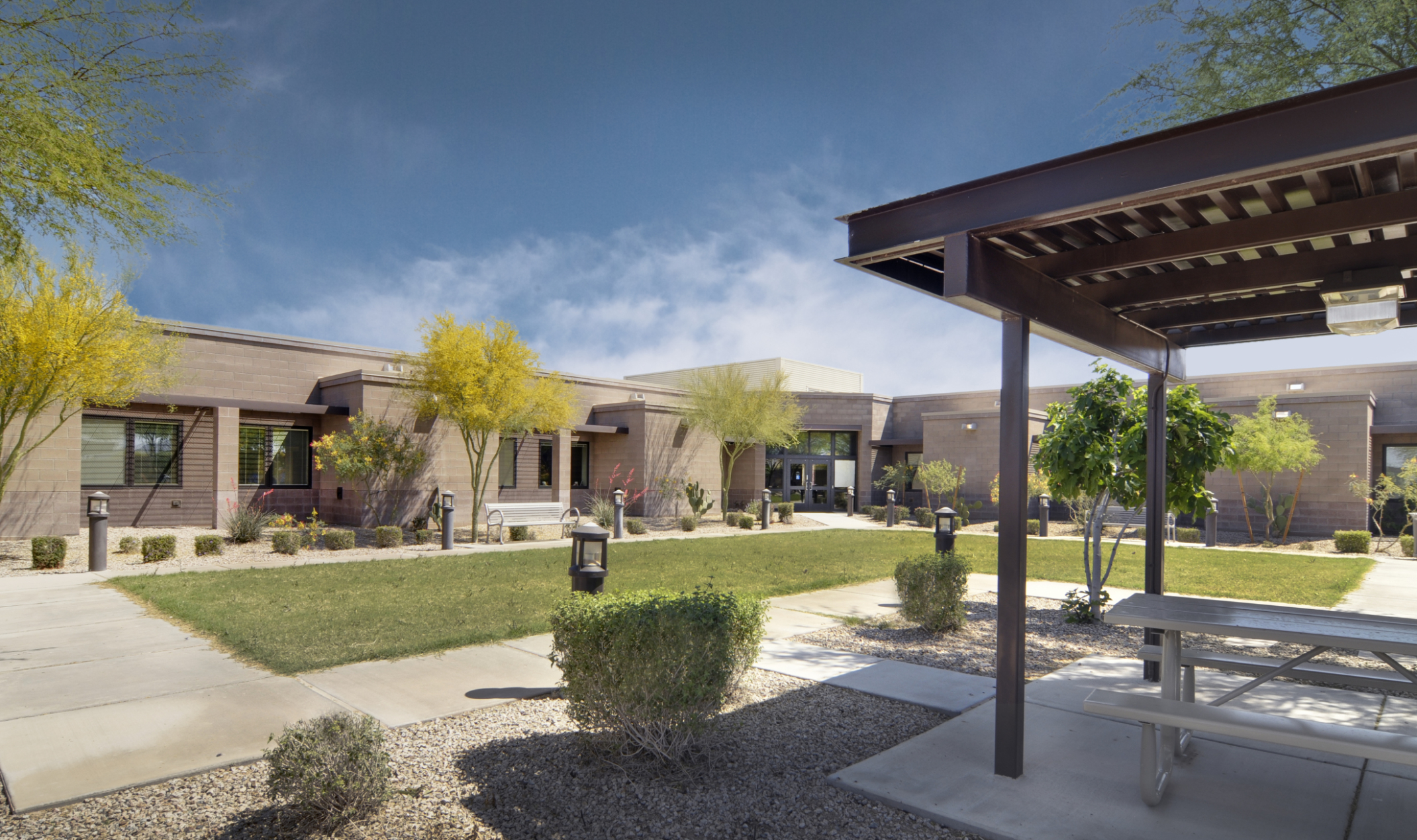 Outside view of Gila River Skilled Nursing Facility Outside view of Gila River Skilled Nursing Facility