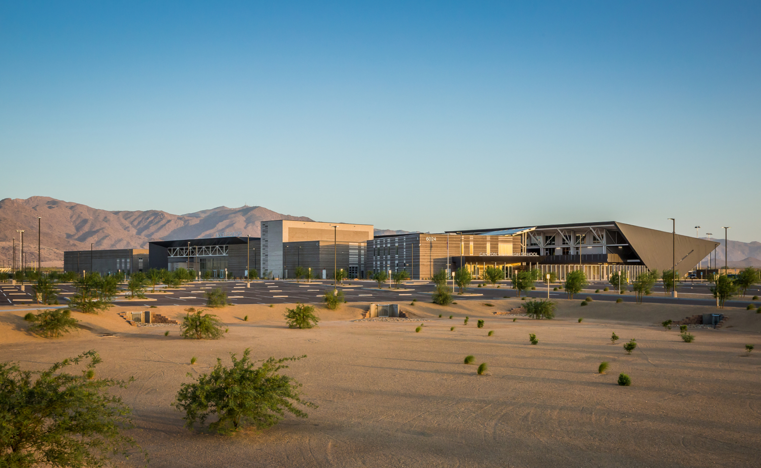 Exterior view of Canyon View High School Exterior view of Canyon View High School