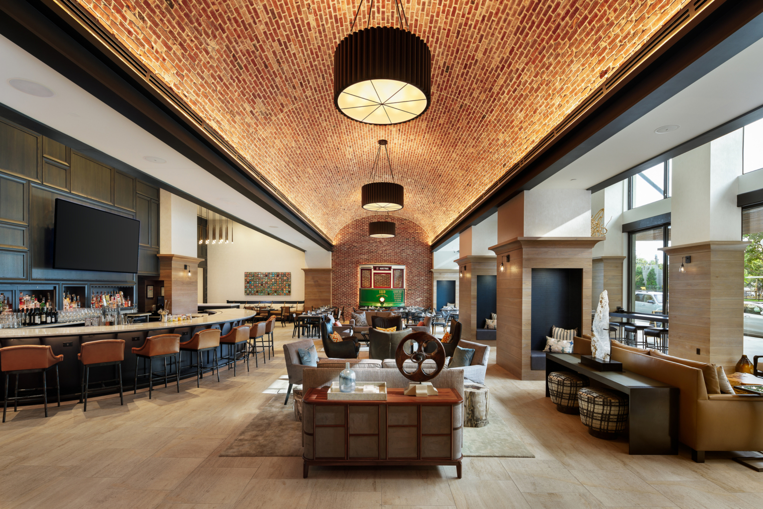 Lounge and bar at Canopy by Hilton Dallas Uptown Lounge and bar at Canopy by Hilton Dallas Uptown