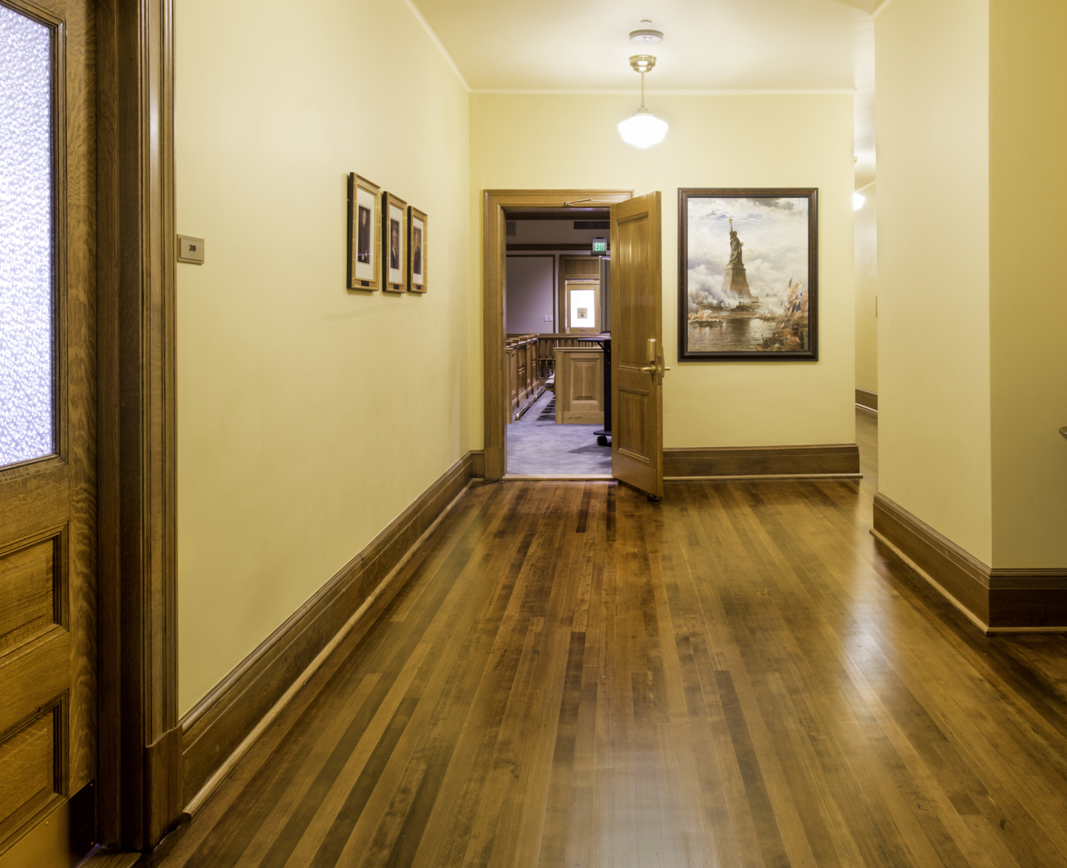 original maple flooring in the wayne aspinall court house original maple flooring in the wayne aspinall court house