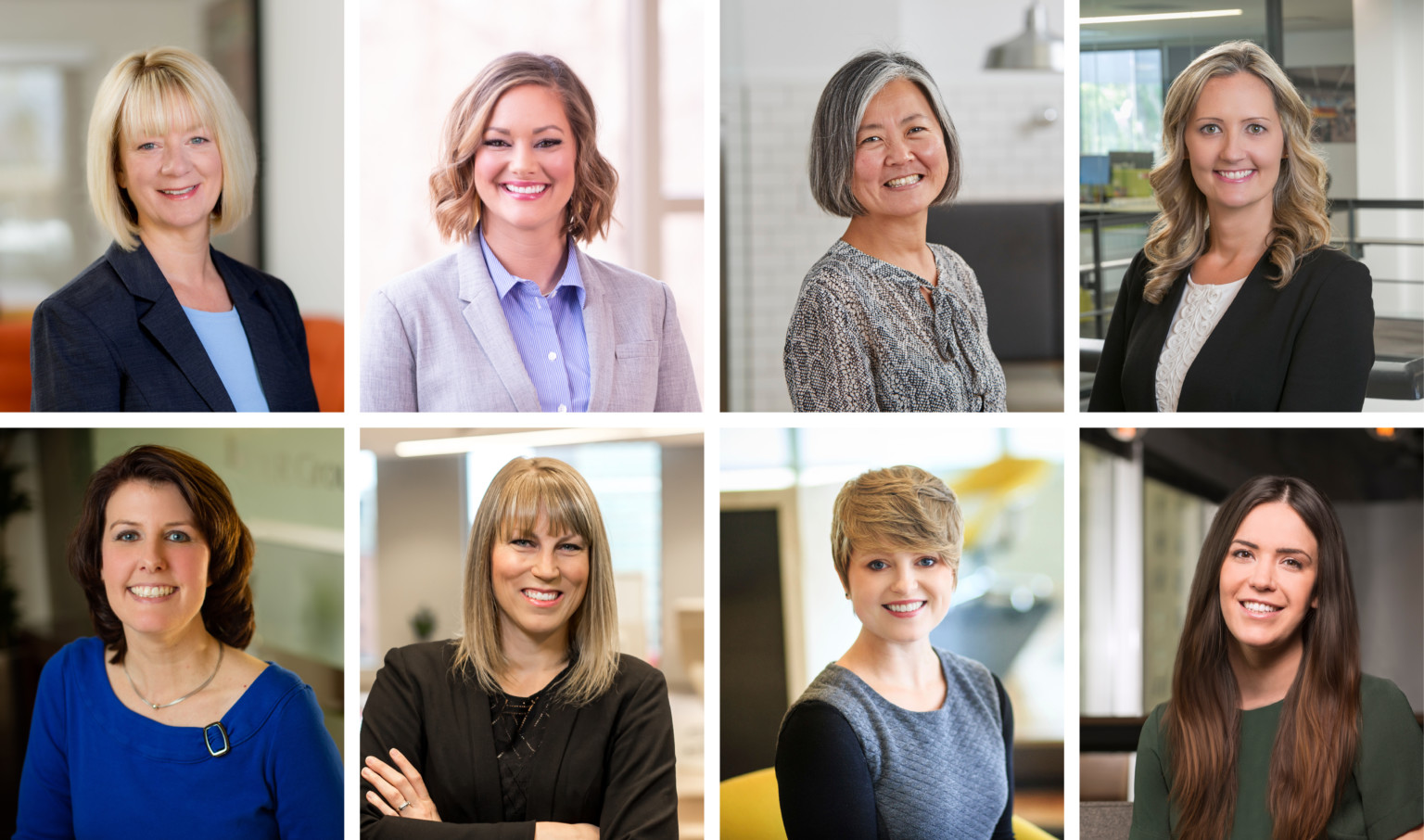 eight women featured in an article on women in design and engineering